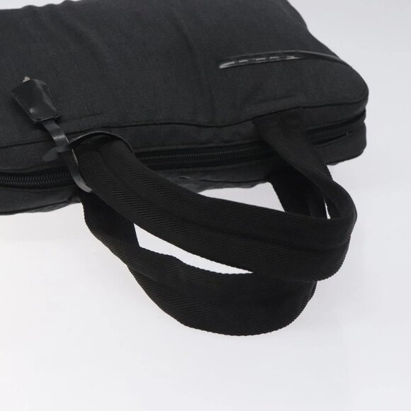 PRADA Sports Shoulder Bag Canvas Gray Silver Auth - Picture 6 of 16